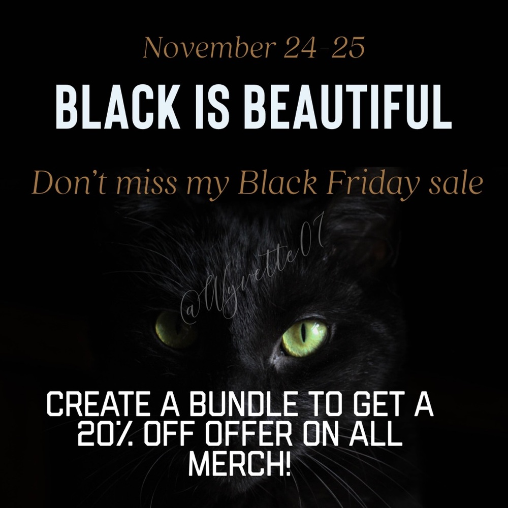 BLACK FRIDAY 20% OFF EVERYTHING